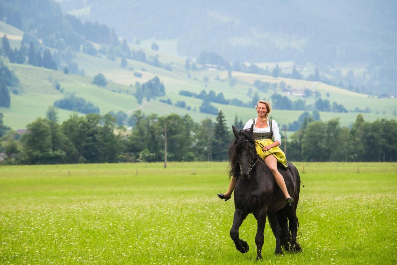 Kleintoedlinggut Villa Leogang Eksteriør bilde